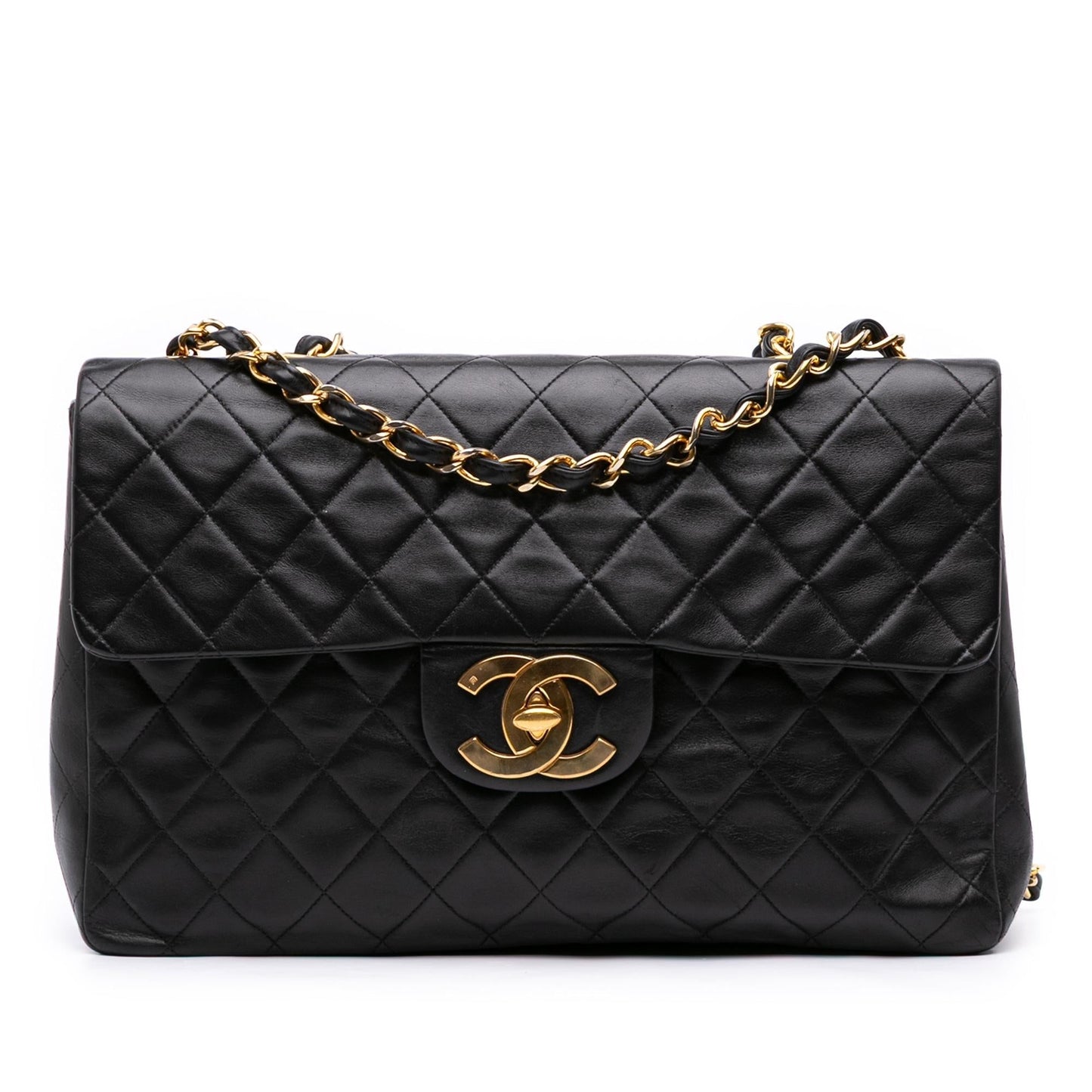 Chanel Maxi Xl Classic Lambskin Single Flap