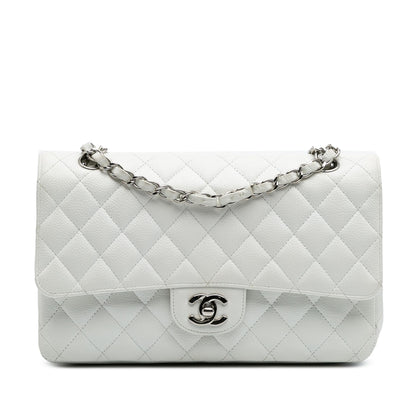 Chanel Gabrielle Caviar White Shoulder Bag Style 2