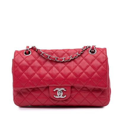 Chanel Gabrielle Caviar Red Shoulder Bag Style 4
