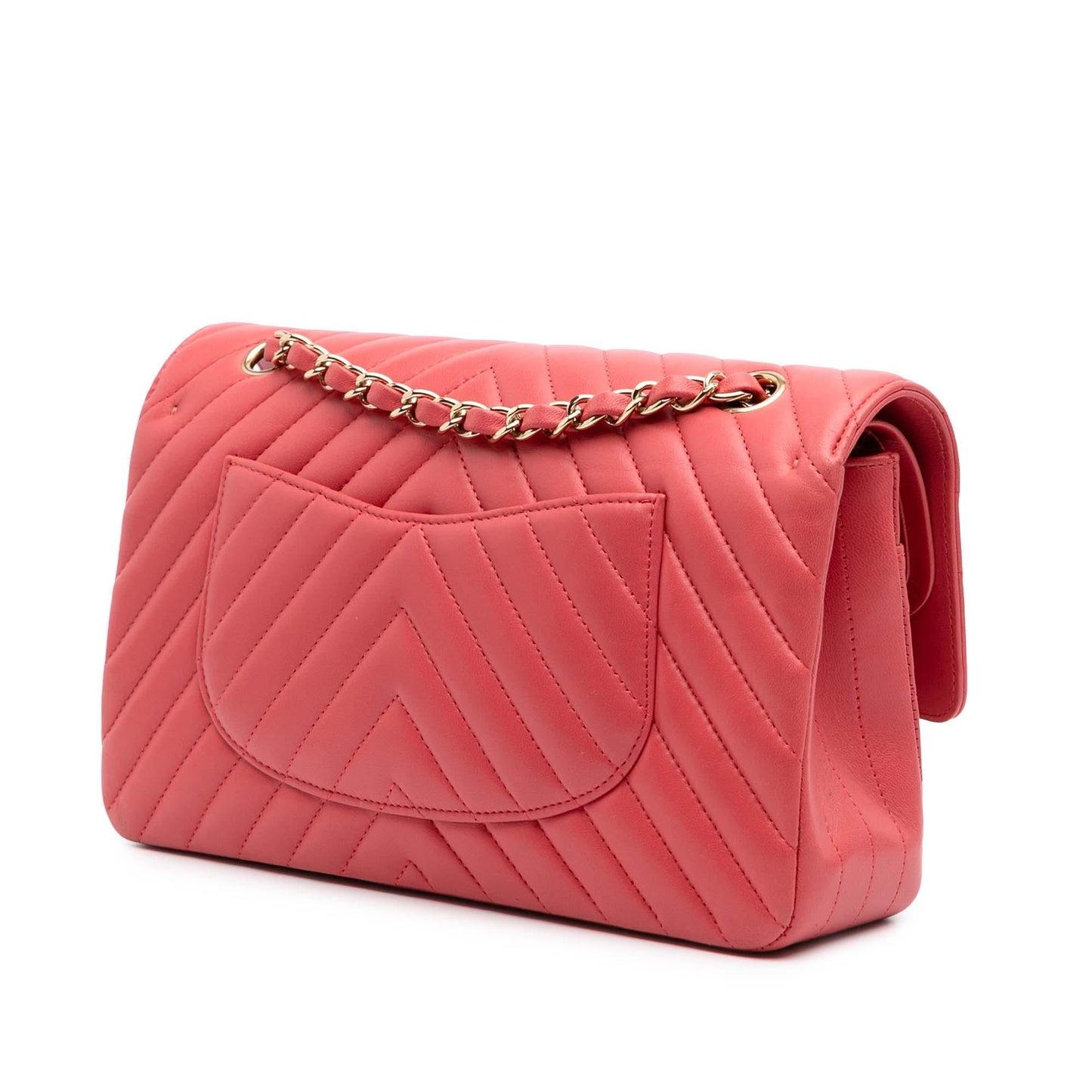 Chanel Gabrielle Lambskin Pink Shoulder Bag Style 13