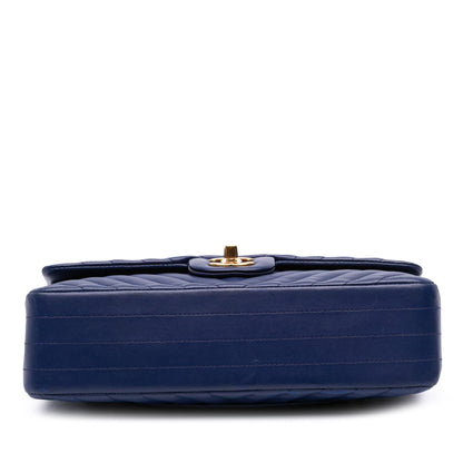 Chanel Gabrielle Lambskin Blue Shoulder Bag Style 7