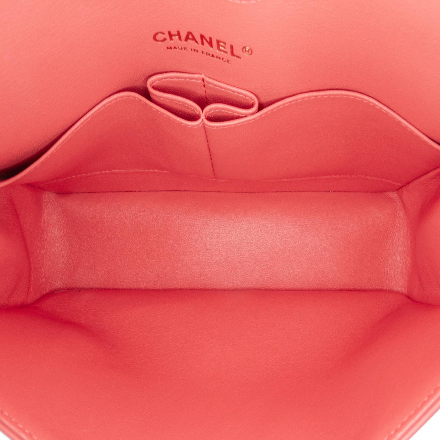 Chanel Gabrielle Lambskin Red Shoulder Bag Style 8