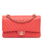 Chanel Gabrielle Lambskin Red Shoulder Bag Style 8