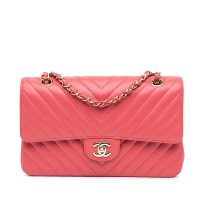 Chanel Gabrielle Lambskin Pink Shoulder Bag Style 7
