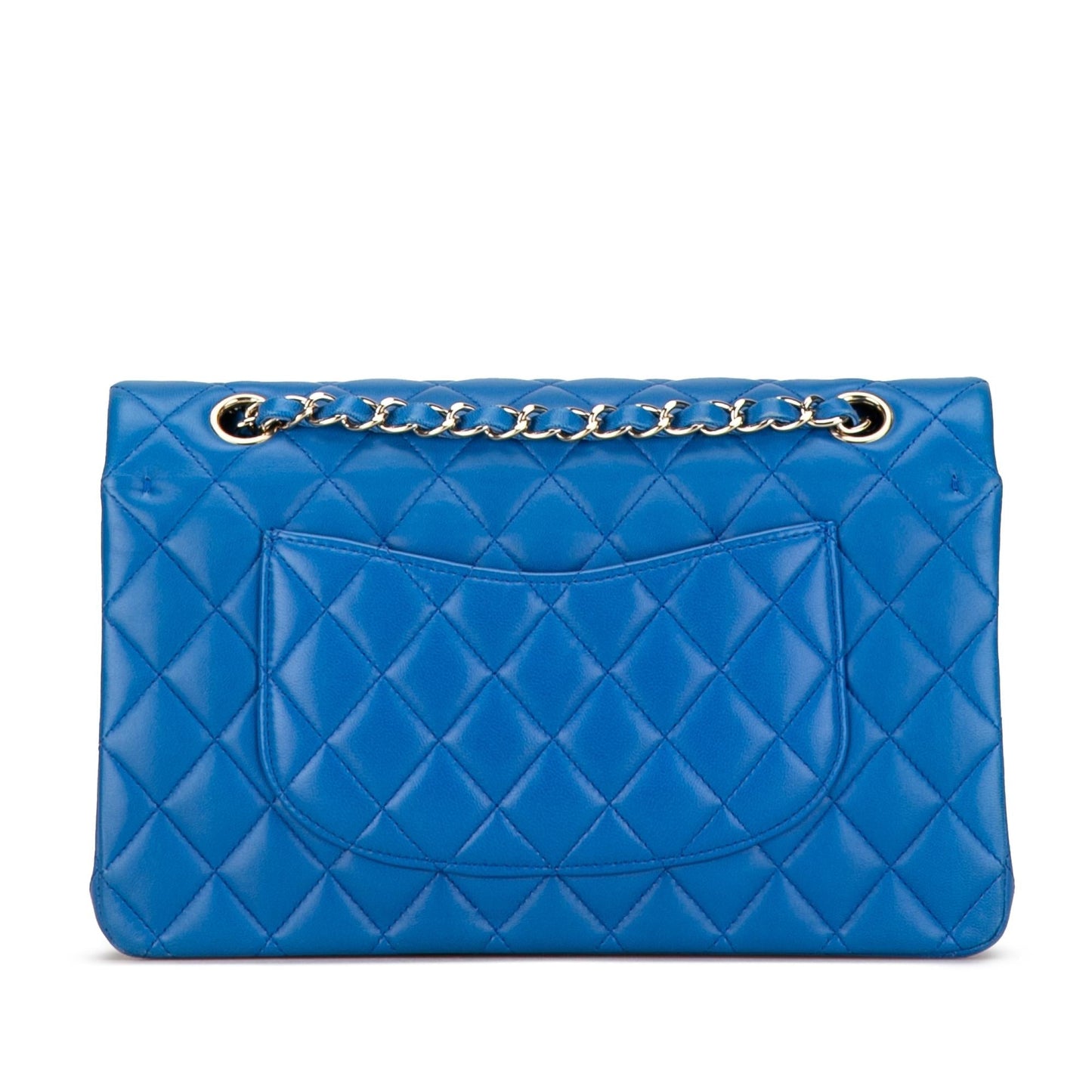 Chanel Gabrielle Lambskin Blue Shoulder Bag Style 12