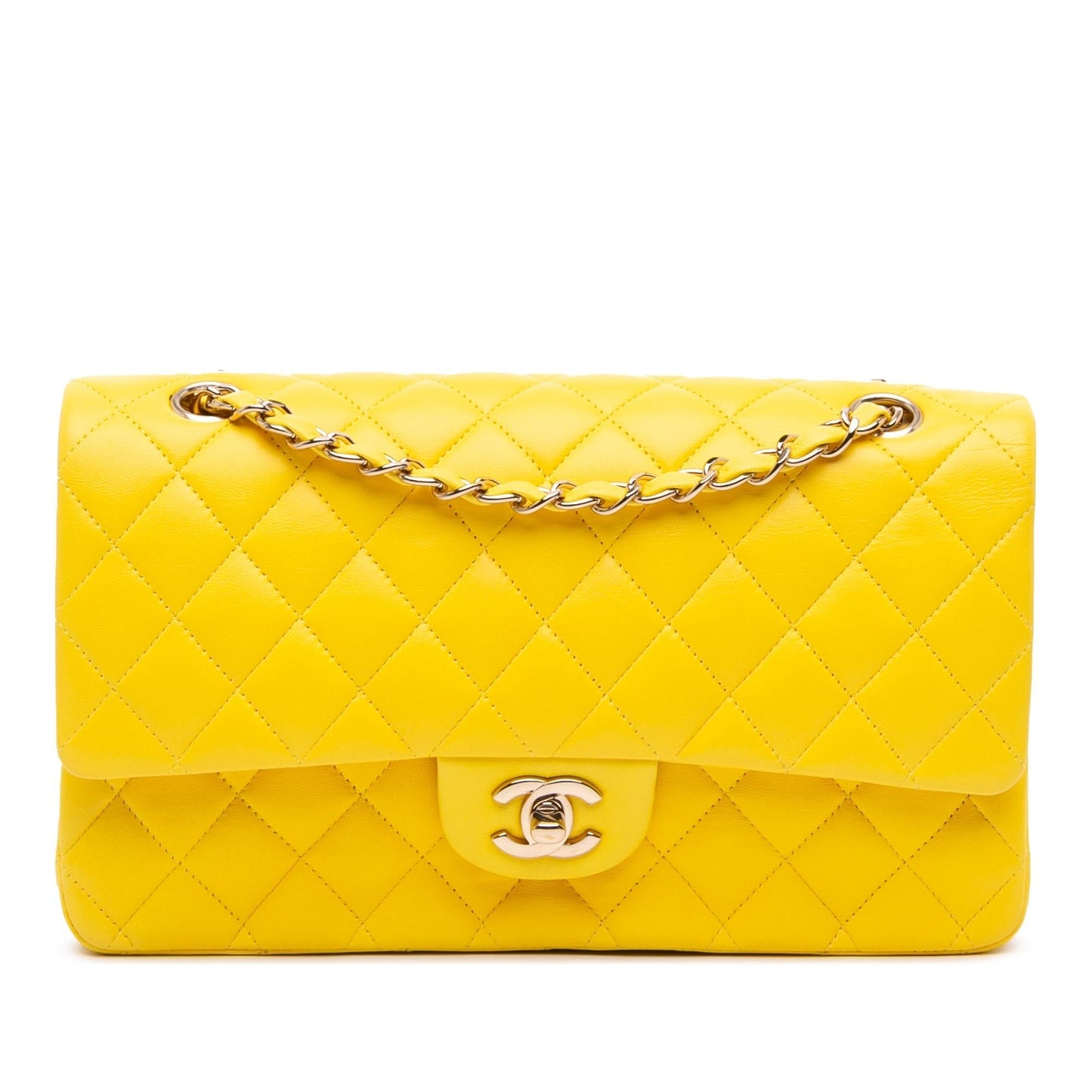 Chanel Gabrielle Lambskin Tan Shoulder Bag Style 7