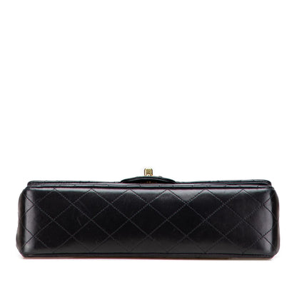 Chanel Gabrielle Lambskin Black Shoulder Bag Style 54