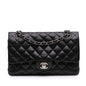 Chanel Gabrielle Lambskin Black Shoulder Bag Style 39