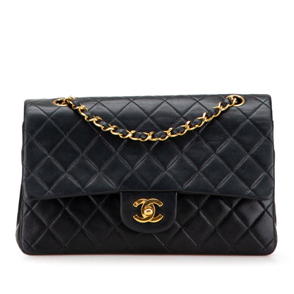 Chanel Gabrielle Lambskin Black Shoulder Bag Style 27