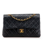 Chanel Gabrielle Lambskin Black Shoulder Bag Style 27
