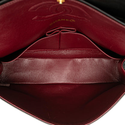 Chanel Gabrielle Lambskin Black Shoulder Bag Style 17