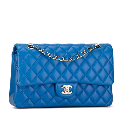 Chanel Gabrielle Lambskin Blue Shoulder Bag Style 4