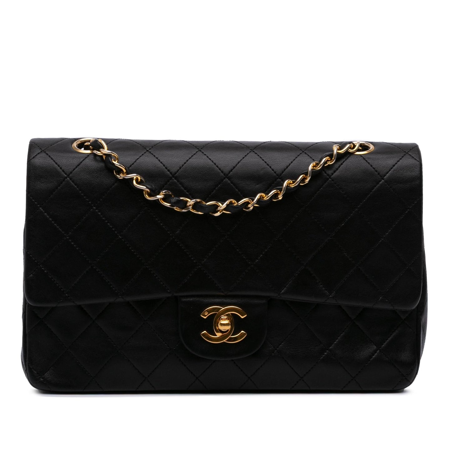 Chanel Gabrielle Lambskin Black Shoulder Bag Style 7