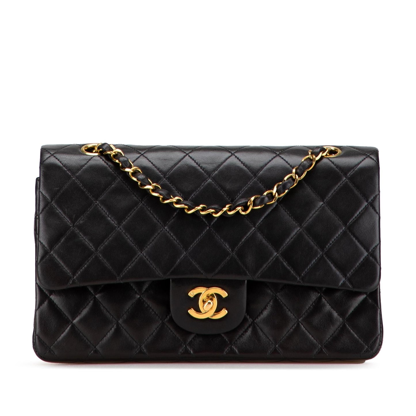 Chanel Gabrielle Lambskin Black Shoulder Bag Style 6
