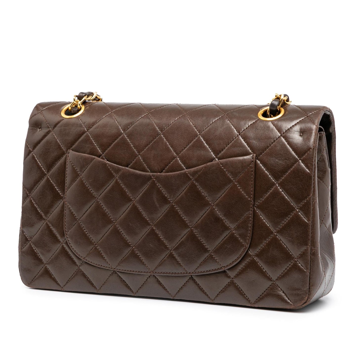 Chanel Gabrielle Lambskin Brown Shoulder Bag Style 2