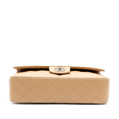 Chanel Gabrielle Lambskin Brown Shoulder Bag