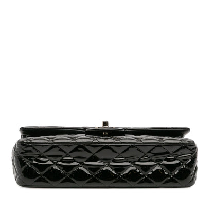Chanel Gabrielle Patent Leather Black Shoulder Bag Style 4