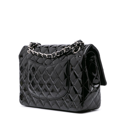 Chanel Gabrielle Patent Leather Black Shoulder Bag Style 2