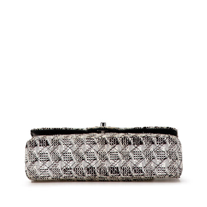 Chanel Medium Classic Tweed Double Flap