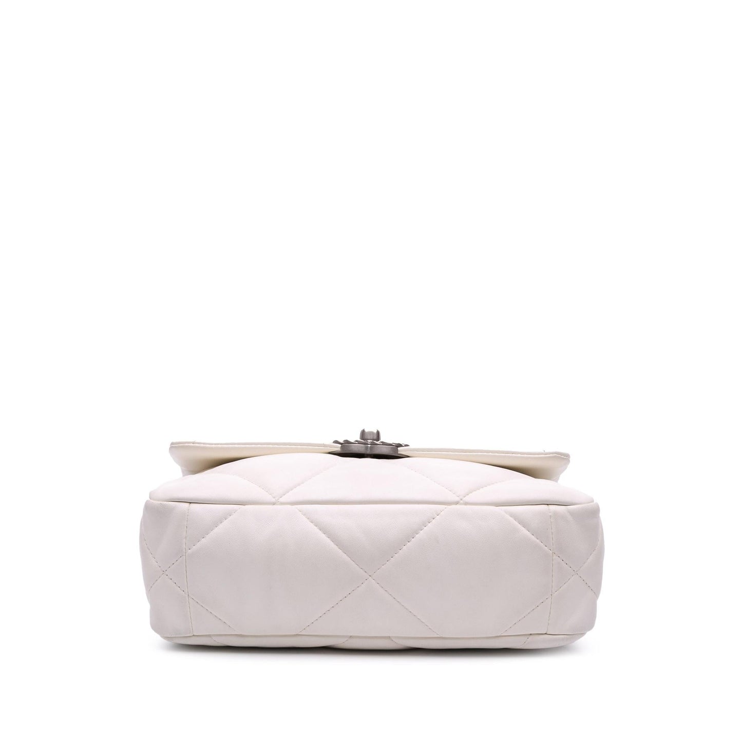 Chanel Gabrielle Lambskin White Shoulder Bag Style 2