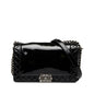 Chanel Boy Patent Leather Black Shoulder Bag