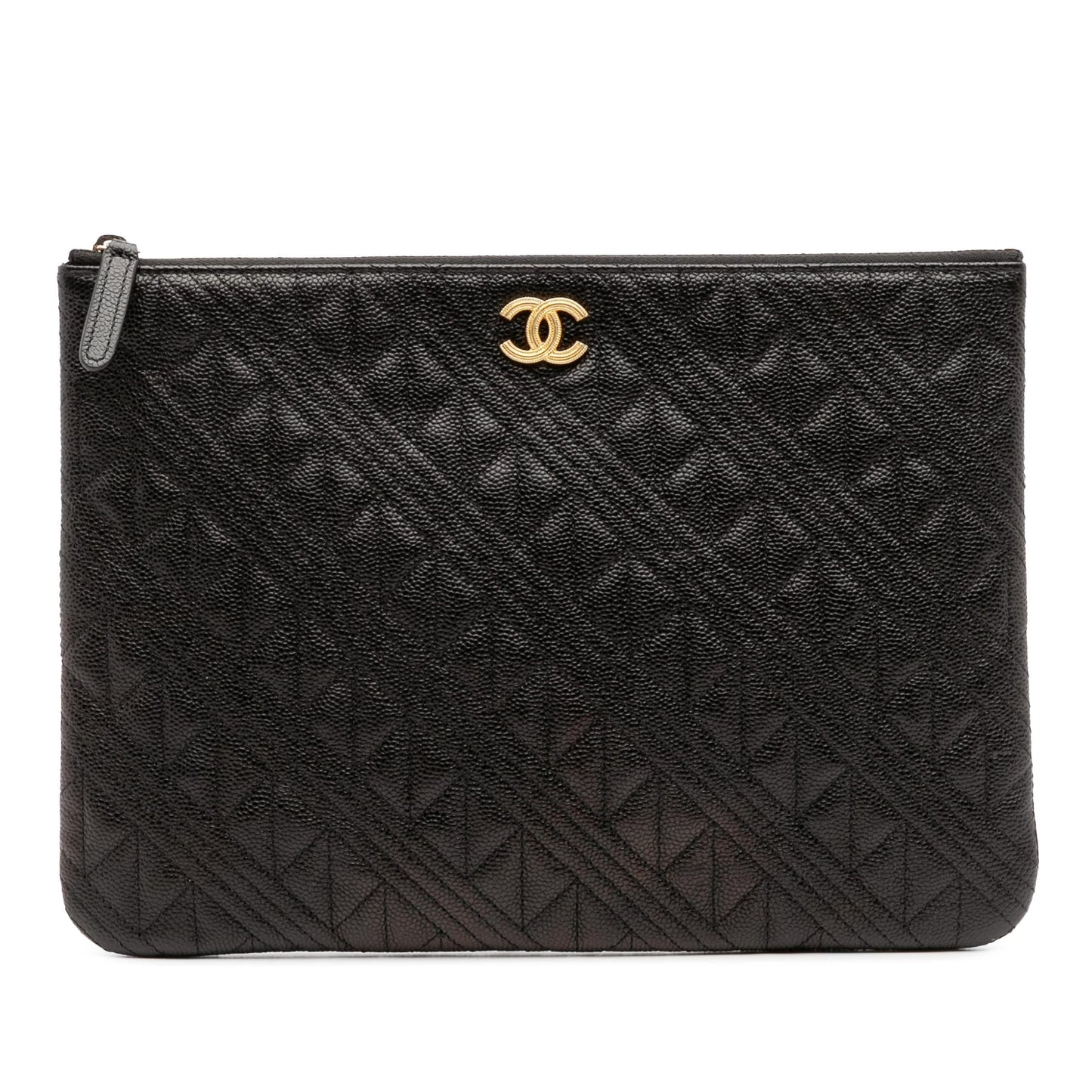 Chanel Gabrielle Caviar Black Shoulder Bag Style 6