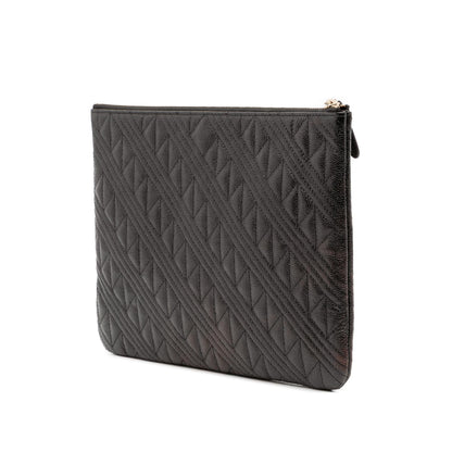 Chanel Gabrielle Caviar Black Shoulder Bag Style 6