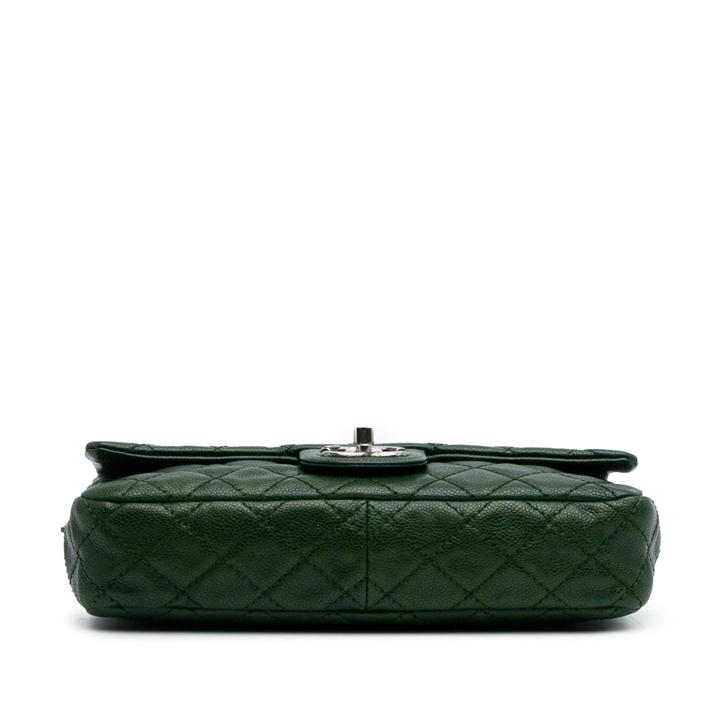 Chanel Gabrielle Caviar Green Shoulder Bag