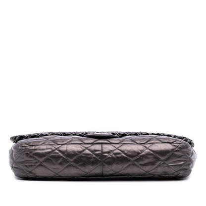 Chanel Gabrielle Calfskin Grey Shoulder Bag Calfskin