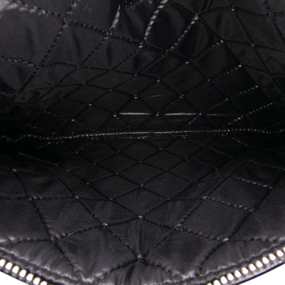 Chanel Gabrielle Patent Leather Black Shoulder Bag Style 18
