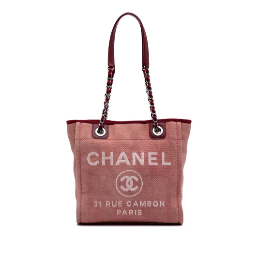 Chanel Mini Canvas Deauville Tote