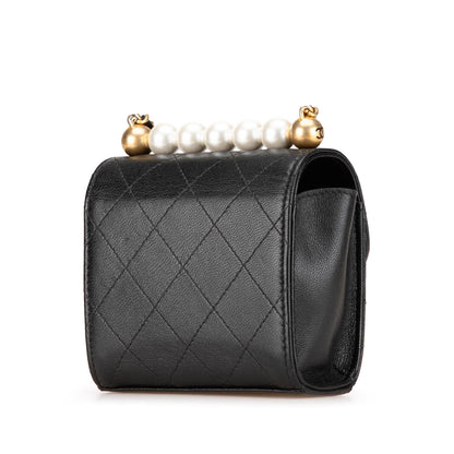Chanel Gabrielle Black Shoulder Bag Black