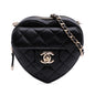Chanel Gabrielle Lambskin Black Crossbody Style 5