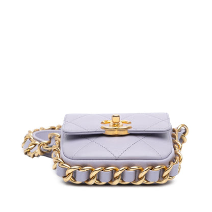 Chanel Gabrielle Calfskin Tan Shoulder Bag