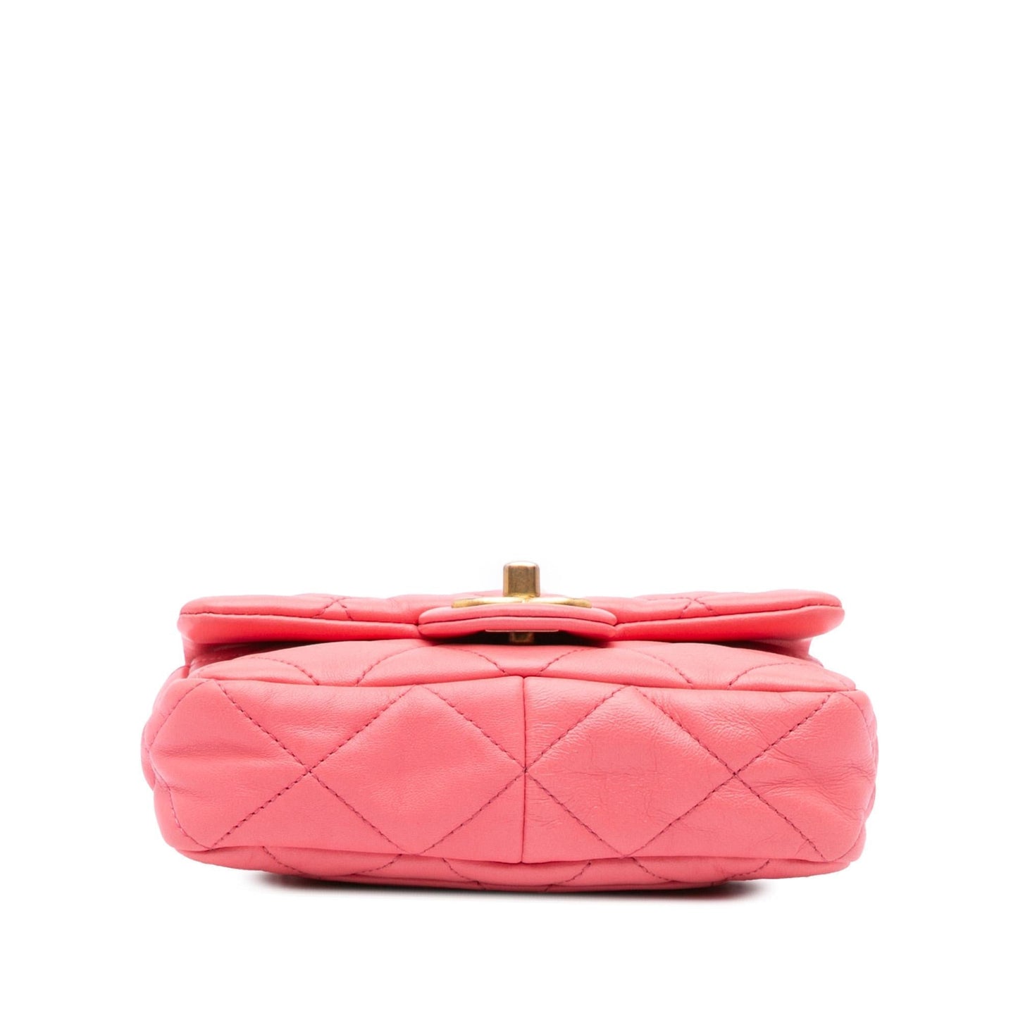 Chanel Gabrielle Lambskin Pink Shoulder Bag Lambskin