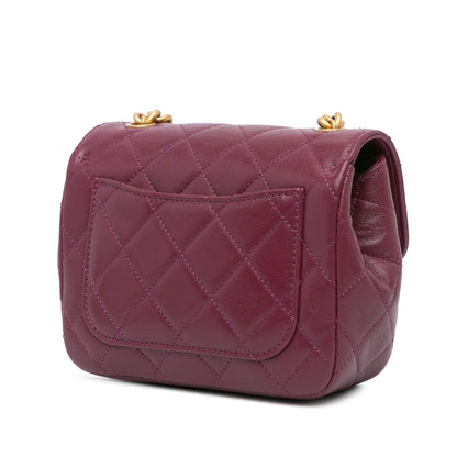 Chanel Gabrielle Lambskin Tan Shoulder Bag Style 13