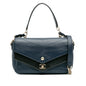 Chanel Gabrielle Quilted Blue Shoulder Bag