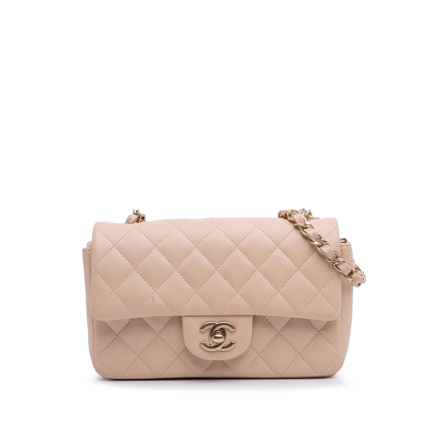 Chanel Gabrielle Lambskin Brown Shoulder Bag Style 9