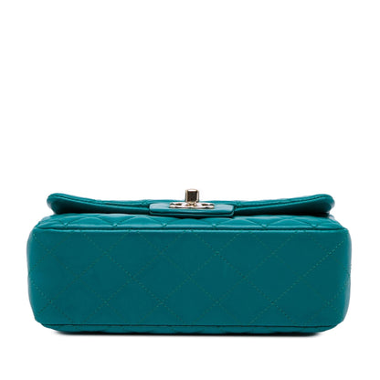 Chanel Gabrielle Lambskin Blue Shoulder Bag Style 9