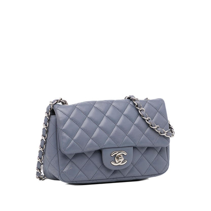 Chanel Gabrielle Lambskin Grey Shoulder Bag Lambskin