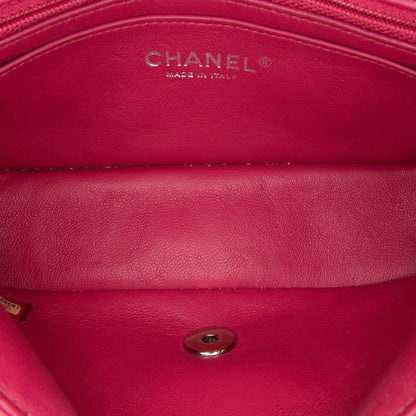Chanel Gabrielle Patent Leather Pink Shoulder Bag