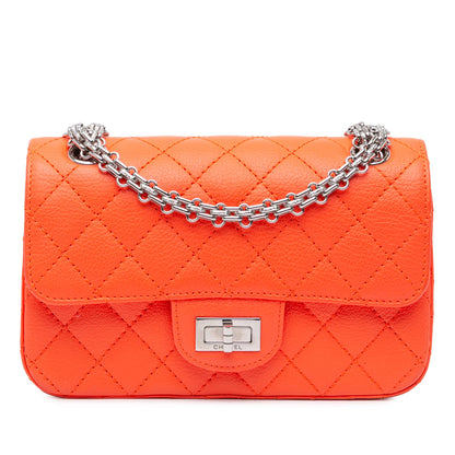 Chanel Mini Reissue 2 55 Quilted Goatskin Flap