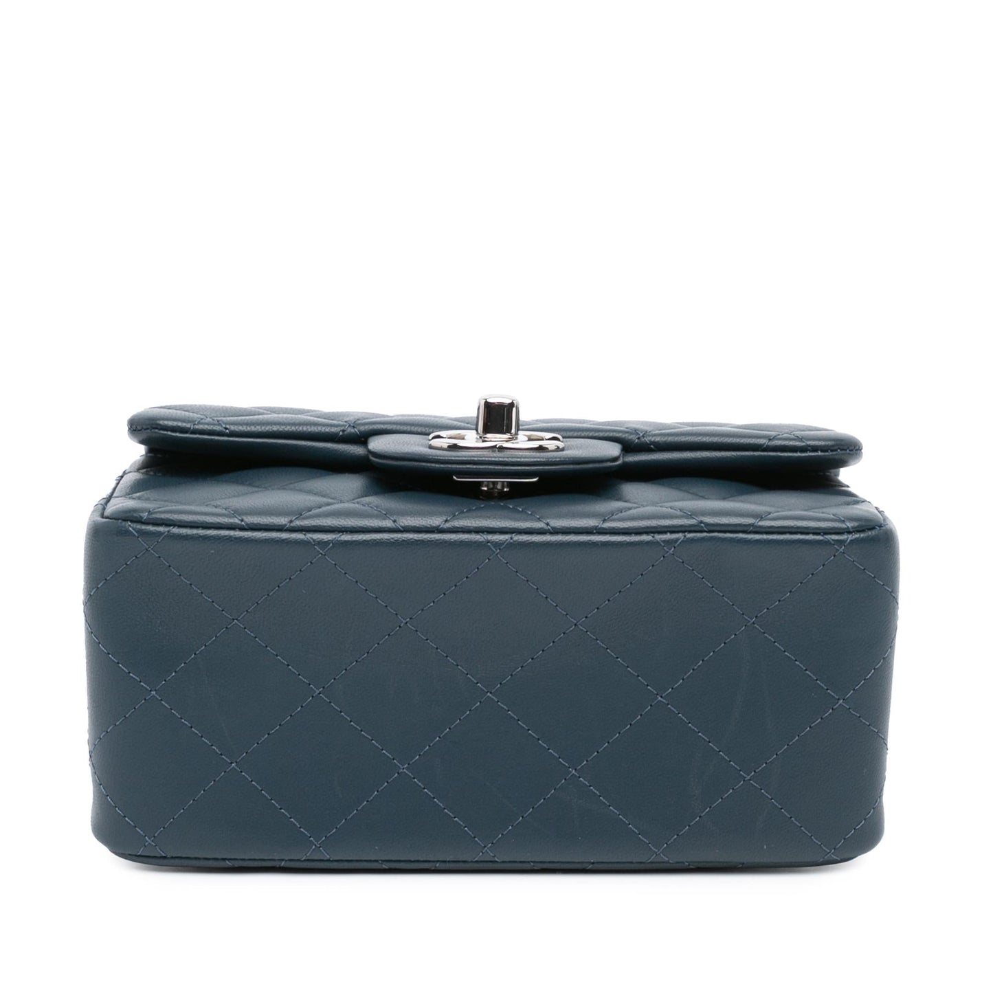 Chanel Gabrielle Lambskin Blue Shoulder Bag Style 10