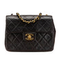 Chanel Gabrielle Lambskin Black Shoulder Bag Style 62