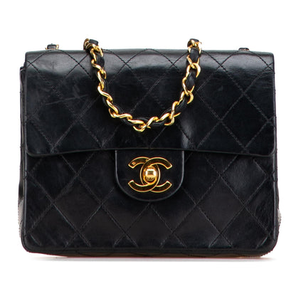 Chanel Gabrielle Lambskin Black Shoulder Bag Style 19