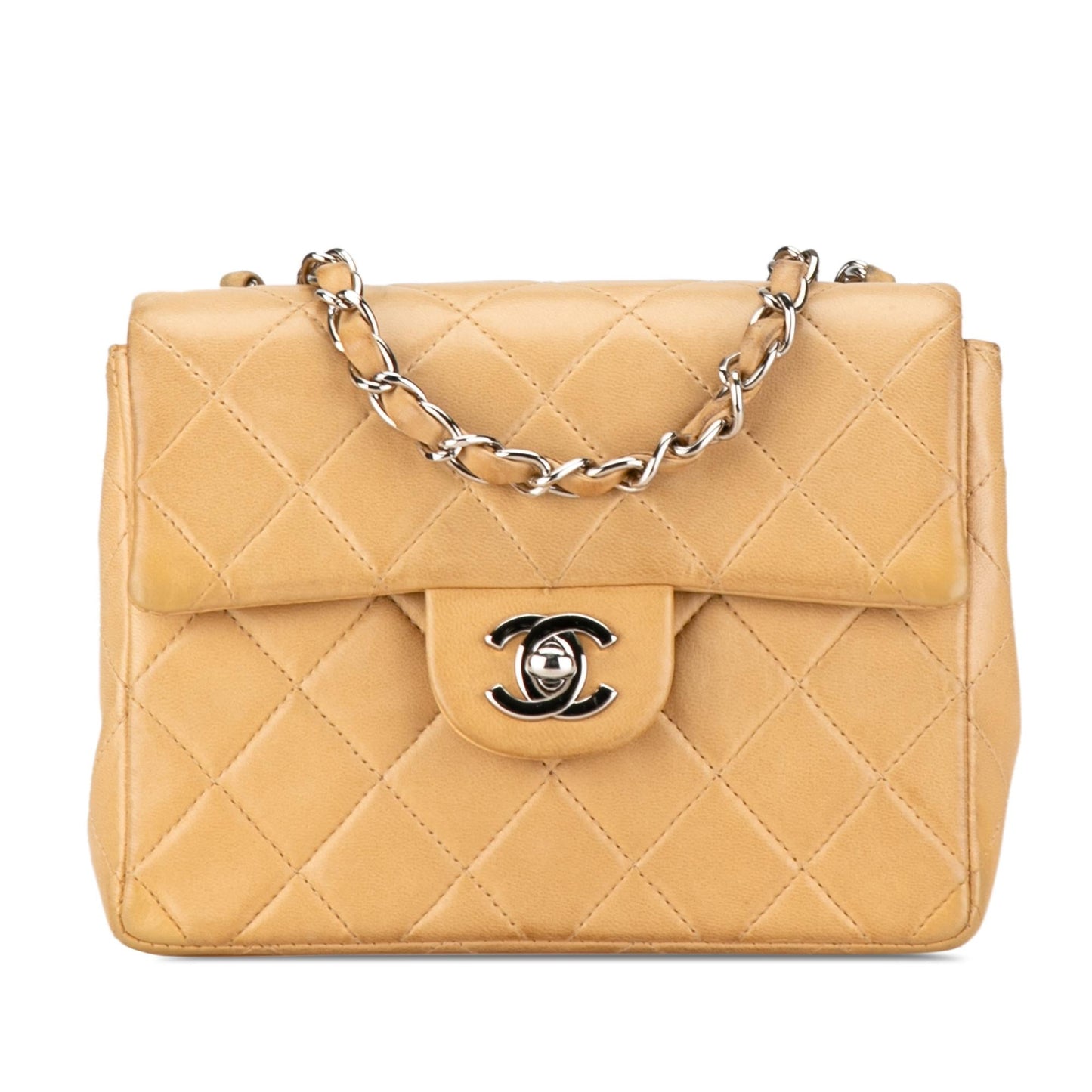 Chanel Gabrielle Lambskin Brown Shoulder Bag Style 4