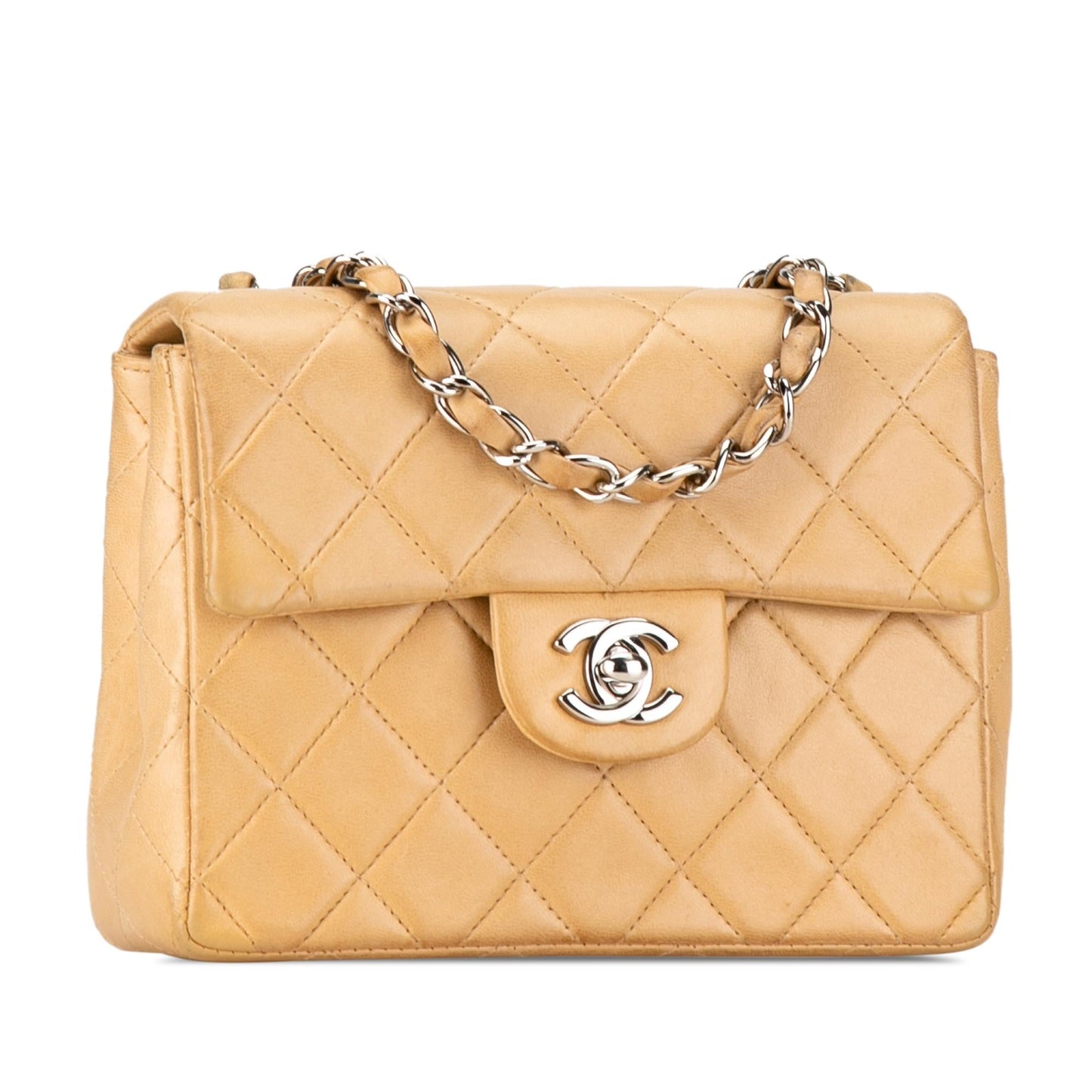 Chanel Gabrielle Lambskin Brown Shoulder Bag Style 4