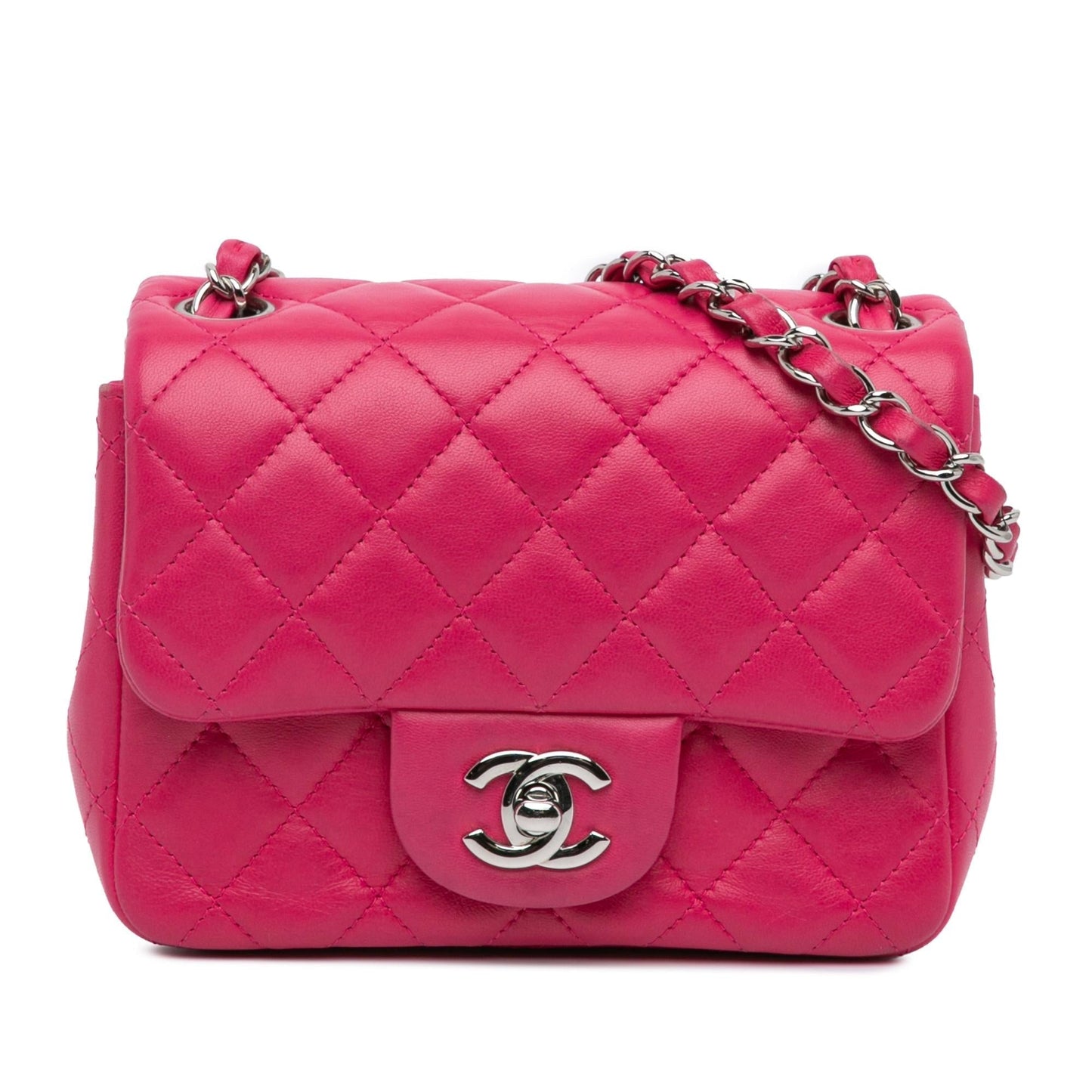Chanel Gabrielle Lambskin Pink Shoulder Bag Style 4