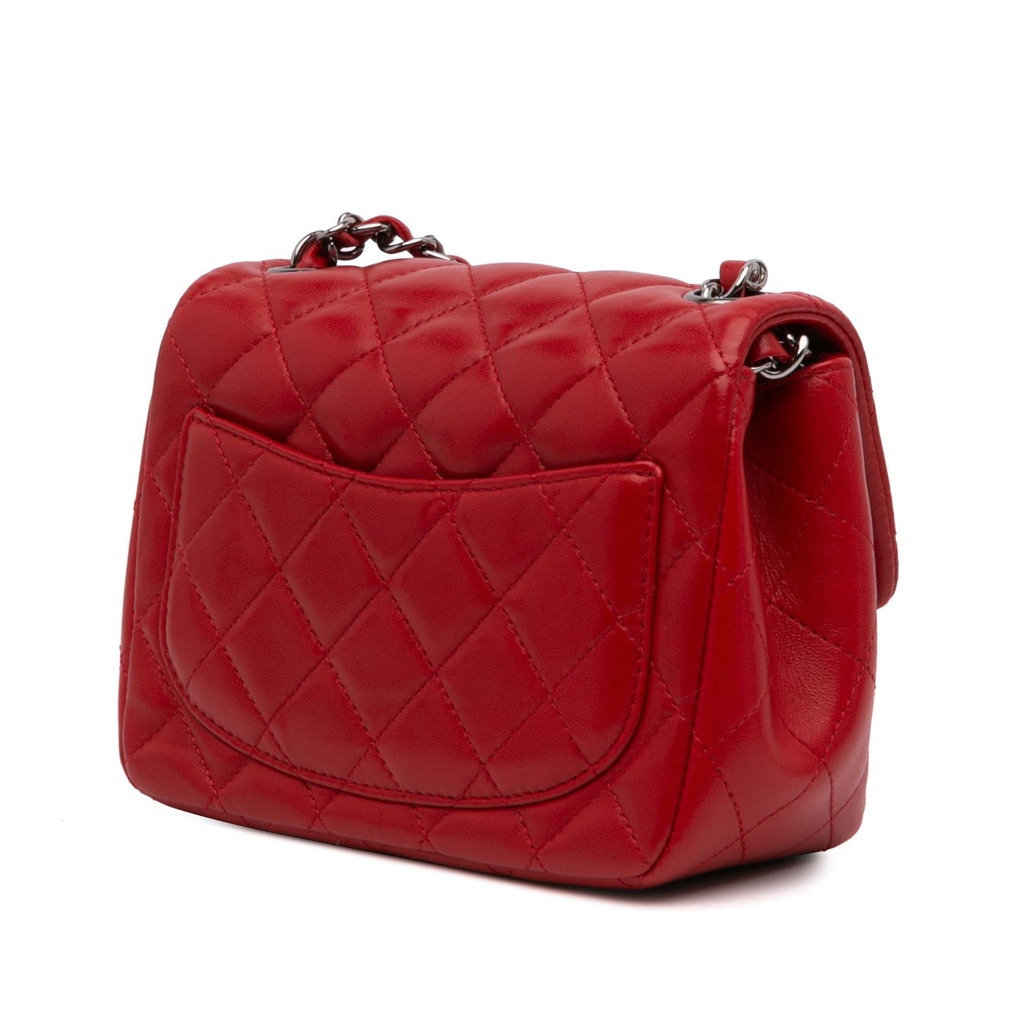 Chanel Gabrielle Lambskin Red Shoulder Bag Style 5