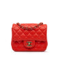 Chanel Gabrielle Lambskin Red Shoulder Bag Style 6